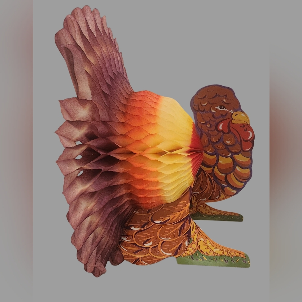 Colorful Turkey Bird Decoration